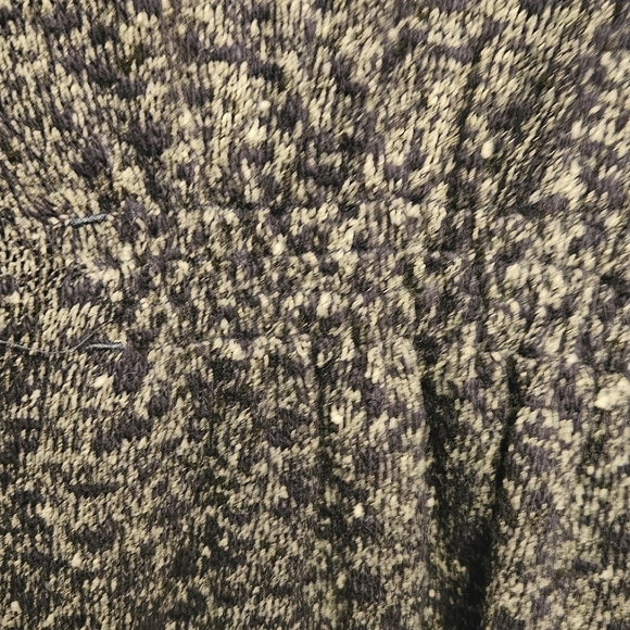 #032 LL BEAN- Easy Knit Open Front Bright Navy Blue/White Cardigan-sz. XL - Picture 7 of 7